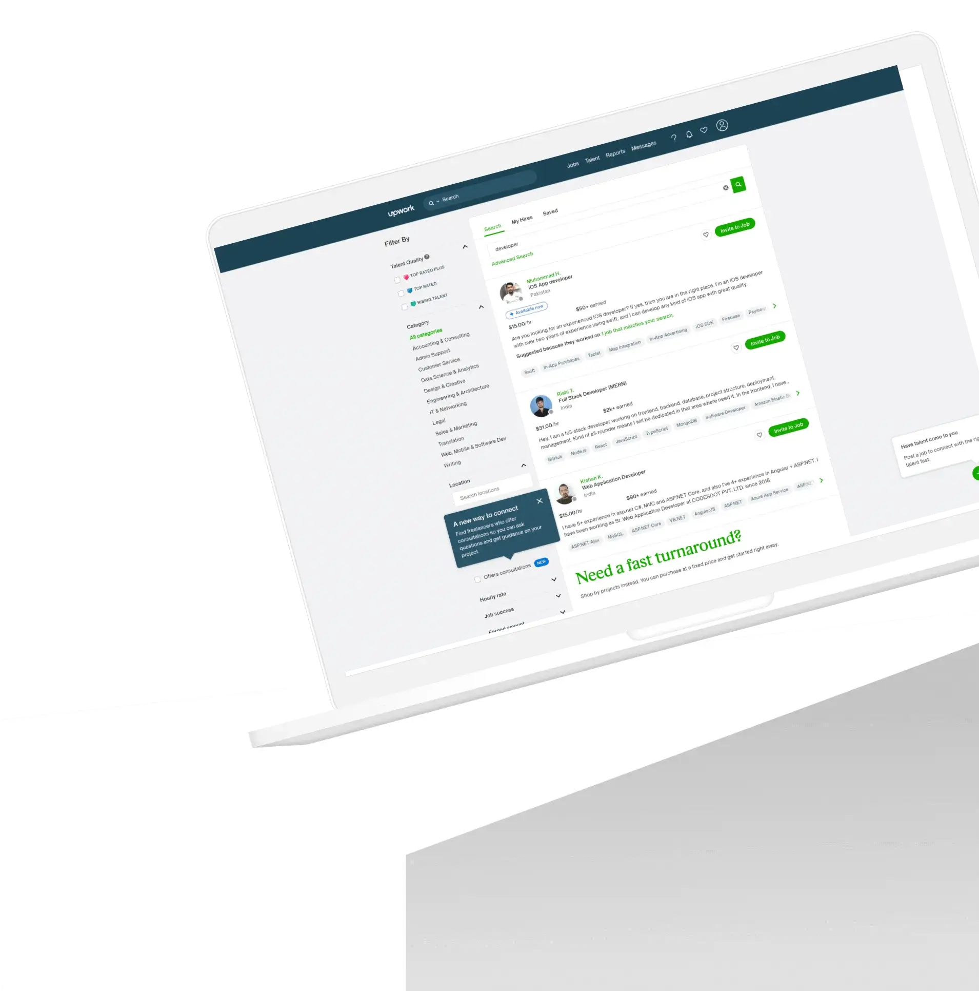Toptal vs Upwork